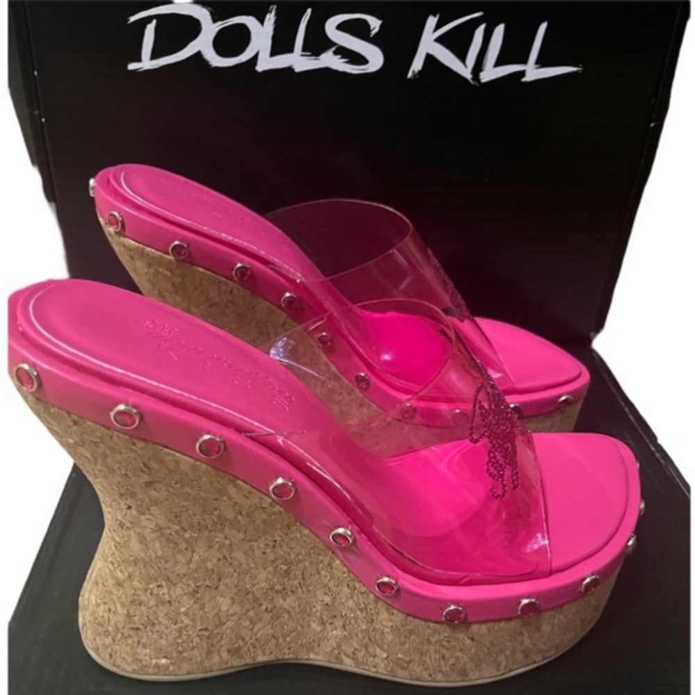 GENERATION KISS BARBIE VIBE WEDGE HEELS BNIB
